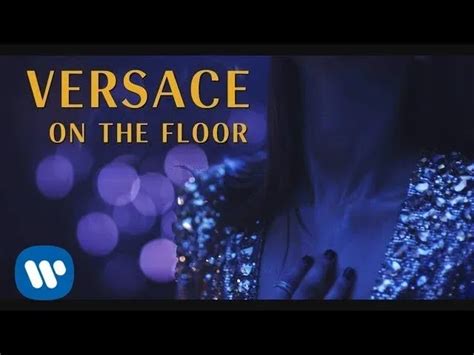 v's cover of versace of the floor|Versace on the floor terjemahan.